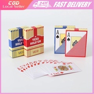 PVC Texas Holdem Poker Card Classic Poker Card Waterproof Frosted Poker Cards Plastic Playing Cards