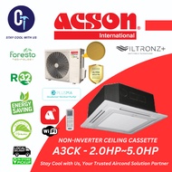 ACSON R32 Spilit Type Ceiling Cassette Series Air Conditioner 1.0HP~5.0HP Built-in WiFi