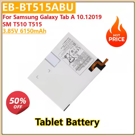 Brand New 3.85V 6150mAh High Quality Tablet Battery EB-BT515ABU for Samsung Galaxy Tab A 10.1 2019 S