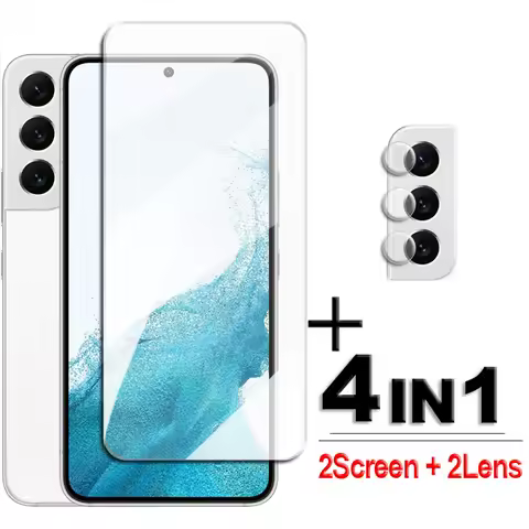 For Samsung Galaxy S22 Glass Full Glue Clear Screen Protector For Samsung S22 Tempered Glass Galaxy 