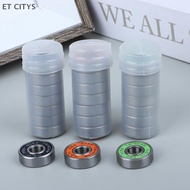 ET CITYS ILQ-11 8ชิ้นแบริ่ง608 8x22x7ลองบอร์ดความเร็วล้อแบบอินไลน์สเก็ตแบริ่งล้อสกูตเตอร์สเก็ตสเก็ตแ