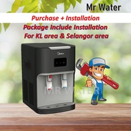 Midea Alkaline Water Dispenser Hot &amp; Cold Model: 1664 With 4 Korea Water  Filter ( INCLUDE INSTALLATION )