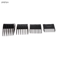Piqt 4pcs Barber Universal Hair Clipper Limit Comb Replacement Guide Combs EN
