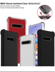 LG V60 ThinQ 5G - IMAK 全包防摔軟套-氣囊版 (四角加厚 TPU) 透明 手機軟套 保護殼 Shock-Resistant Case TPU Phone Cover (Airbag Version)