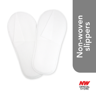 1 PC Non -Woven Slipper Close Toe  (PLAIN)  Hotel Slipper / Homestay Slipper / Travel Slipper / Room Slipper