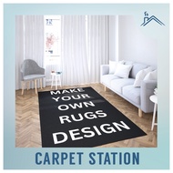 Karpet Bilik Tidur Murah Custom Made Design Carpet Murah & Floormat Home Decoration Rugs Hiasan Bili