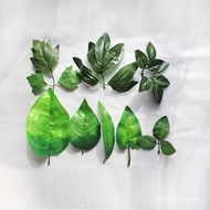 Lotus Leaf Mesh Flower Artificial Flower Material diy Handmade Leaf Wholesale Single Piece Lily Leaf