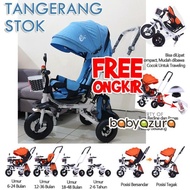 Sepeda Roda Tiga Sepeda Anak Sepeda Bayi Roda Tiga Lipat Tricycle