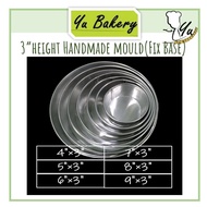 4"/5”/6”/7”/8”/9”/10” inch/inci Round Cake Pan Baking Mould Fix Base Loyang Kek Bulat 圆形蛋糕模具/模型