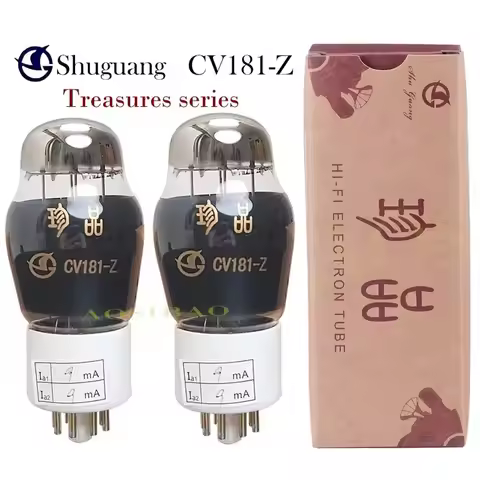 Shuguang CV181-Z CV181Z Vacuum Tube Upgrade 6SN7 CV181T 6N8P 6H8C CV181 HIFI Audio Valve Electron Tu