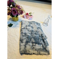 beautiful grey soft chiffon saree