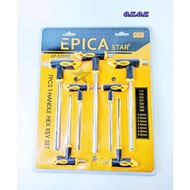 Epica Star 7pcs T-Handle Hex Key Set T型手柄六角扳手组 Set Sepana Heks Pemegang-T