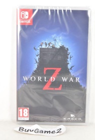 (全新) Switch OLED World War Z 地球末日戰 末日之戰  (美版/ 歐版, 英文/ 中文) - 僵屍 射擊