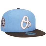 NEW ERA 59FIFTY BALTIMORE ORIOLES LIGHT BLUE FITTED CAP