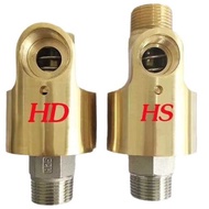 Universal H-Type Rotary Joint Corrosion-Resistant Brass Rotary Joint Cooling Water Rotary Joint
