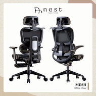 (NEST) VISIONSWIPE™ SEAL/WARES/JUNA/ESMA Office Chair - Mesh Office chair / 3D Lifting Armrest