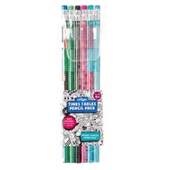 Smiggle times table pencil pack 6pcs rm20