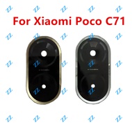 For Xiaomi Poco C71 Back Rear Camera Glass Lens Replacement