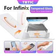 TBTIC Privacy Screen Protector Tempered Glass For Infinix Nove 9SE Smart9 Hot50i NOTE50PRO+ Hot 60 P