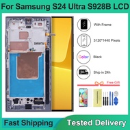 sinmaytai | For Samsung S24 Ultra Screen Assembly LCD Display Digital Touch Screen Frame Replacement