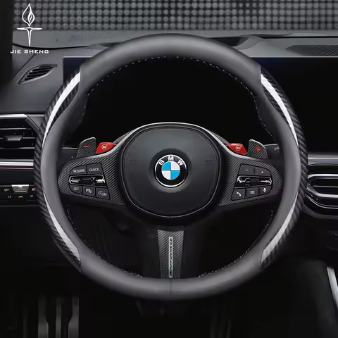 Car Steering Wheel Cover For BMW E46 E90 F30 F10 F20 G20 E87 E60 E63 E70 E88 E92 E39 F01 F02 G14 E83