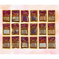 WHOLE SPICES AND HERBS| CLOVES/CARDAMOM/BAY LEAVES/CINNAMON/STAR ANISEEDS/NUTMEGS/WHITE PEPPER/CUMIN