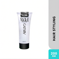 GATSBY Styling Gel Wet & Hard 200gm (mens hair gel, hair gel hair styling, hair setting)