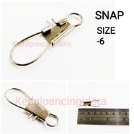 SNAP SWIVEL FOR FISHING