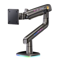 NB Ergonomic Monitor Arm for 32 to 60 inch Ultrawide Curved Screen, Heavy Duty RGB Gaming Monitor Ar