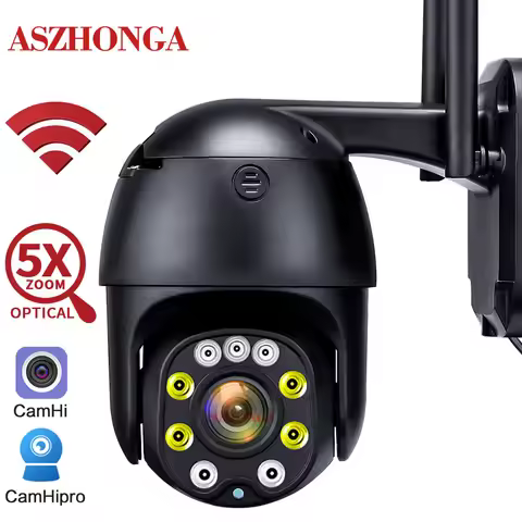 4G WIFI Security IP Camera 5MP PTZ Auto Tracking HD 5X Optical Zoom Wireless Surveillance Camera for