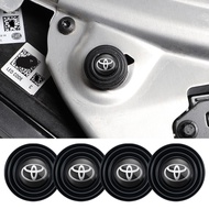 [Thickn] Toyota Car Shock Absorb Gasket Car Door Sound Insulation Silent Pad Sticker Exterior Accessories For Innova Corolla Wigo Fortuner Vios Avanza Altis Camry Hilux Sent