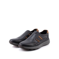 camel active Leather Slip On Shoes Men COTRELL 852367-RS1-1-BLACK
