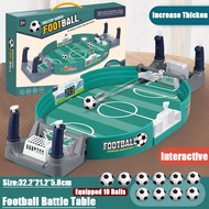 Two-way table soccer toy, mini soccer board game