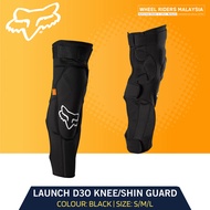 Fox Launch D3O Knee/Shin Guard [BLK] Fox Racing Launch D3O® Knee/Shin Pads