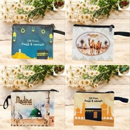 Premium Printing Hajj and Umrah Souvenir Wallet Size 16.5cm x 19.5cm Latest Motif