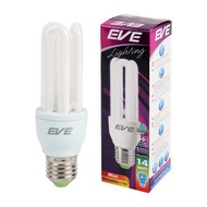 "Buy now"หลอดประหยัดไฟ EVE LIGHTING รุ่น 14W/WW ขนาด 14 วัตต์ สี WW*แท้100%*