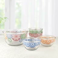 Brighton 5 Pcs Mangkuk Kaca Bowl Set GMG3805 Lace