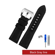 Spot wholesale nylon canvas watch strap is applicable for Panerai 00984 985 sneaking 441 series watc