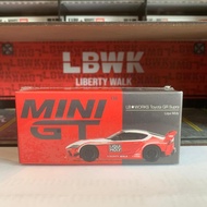 Mini GT 290 LB WORKS Toyota GR Supra Liqui Moly