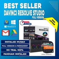 Davinci Resolve Studio 20/19 Full Version Software Davinci 18 Pro Editing Video Motion Visual Effect