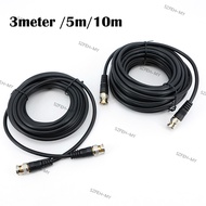 Long extend 3meter 5m 10m BNC Male To Male RG58 Q9 Connector cable extend cord For CCTV Camera trans