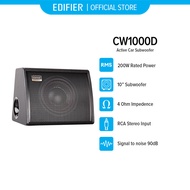 Edifier CW1000D High Performance 10 inch Car Active Subwoofer | Large Voice Coil Design | ClassAB Po