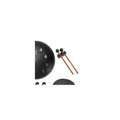 11 Tone Tongue Drum Steel Tongue Drum Kits with Drumstick Finger Cots Drum Bag