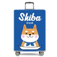 Iwork Elastic Thick Wear Shiba Luggage Cover Now Buy Three Luggage Cover
