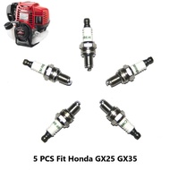Durable Quality 5pcs/lot Spark Plug For Honda GX25 GX35 35cc GX 25 35 4 Stroke Trimmer Brush Cutter 
