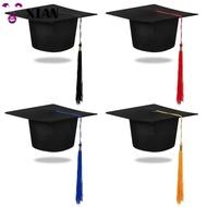 XIANSTORE Mortarboard Cap, 2024 Graduation University Graduation Hat, Unisex High School Degree Ceremony Graduation Season University Academic Hat