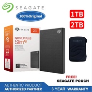 2023 Fast delivery Seagate 1TB 2TB One Touch with Password USB3.0 ; Free Rescue Data Recovery and Free Seagate pouch