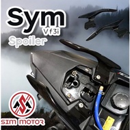 SYM VF3I SPOILER CARBON BALCK / HANDLE BAR BELAKANG MOTOR L Bar Spoiler Carbon SYM VF3i