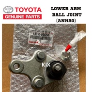 TOYOTA LOWER ARM BALL JOINT VELLFIRE/ALPHARD ANH20 43330-09650 *1PC