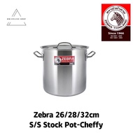 Zebra Stainless Steel Pot - Cheffy 26/28/32CM
